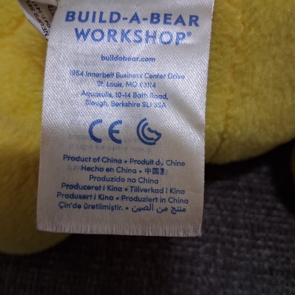 Build-A-Bear Yellow Pikachu Plush - Picture 3 of 4